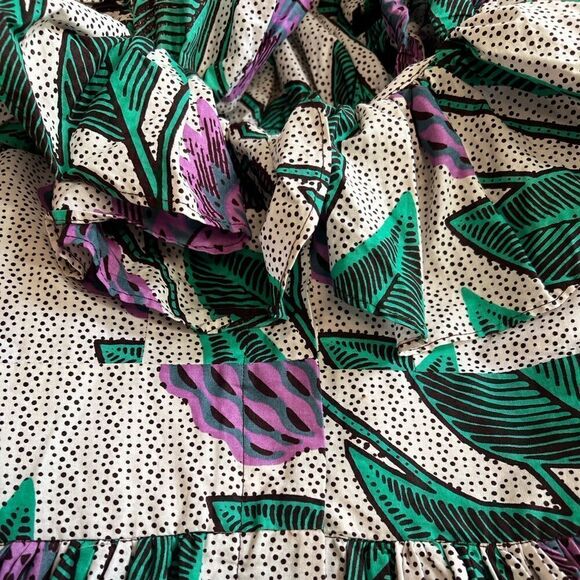 Anthropologie SIKA Off-The-Shoulder Printed Maxi
Dress/ size 2 - Picture 9 of 13